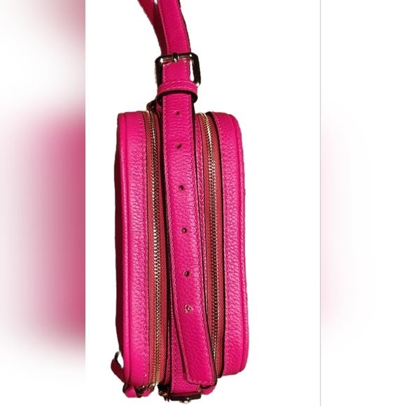 NWOT Kate Spade Pink Pebbled Leather Crossbody Bag - Picture 6 of 8